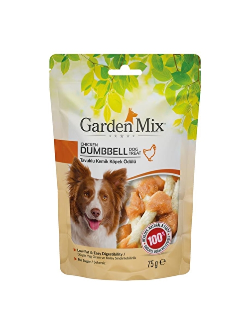 Garden Mıx Tavuklu Kemik Köpek Ödülü 75 gr