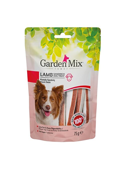 Garden Mıx Kuzulu Sandviç Köpek Ödülü 75 gr