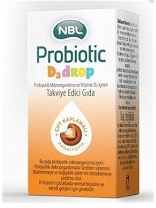Nbl Probiotic D3 Drop Vıt 7.5 ml