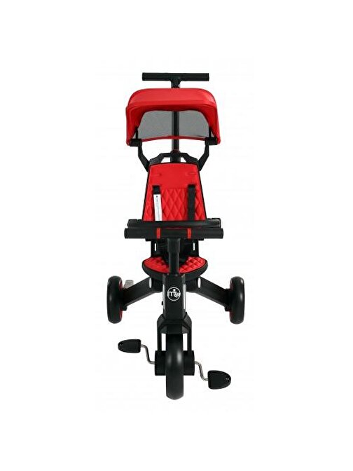 Maxi Taxi Easy Trike Ebeveyn Kontrollü Bisiklet Kırmızı 1-3 Yaş