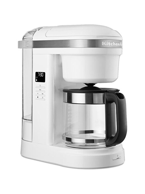 KitchenAid 5KCM1208EWH 12 Fincan Kapasiteli 1100 W Filtre Kahve Makinesi Beyaz