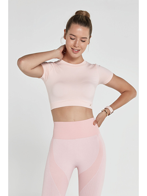 Jerf Captiva Yumuşak Dokulu & Esnek Crop Top XS