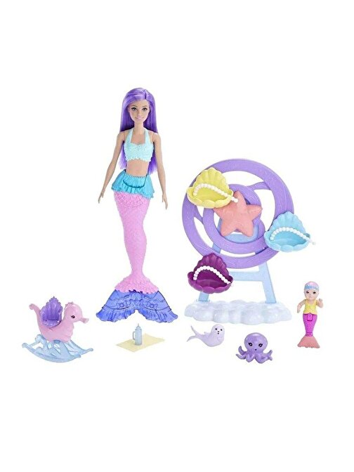 Mattel Barbie Deniz Kızı Bebek ve Çocuk Oyun Alanı