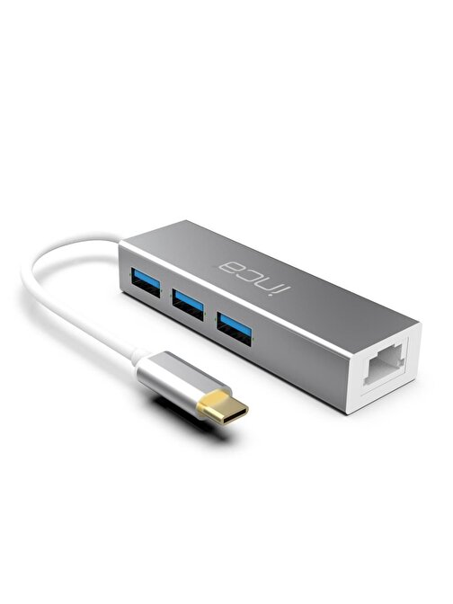 Inca ITPC-3T Usb C Usb 3.0+ Rj45 Ethernet Çoklayıcı