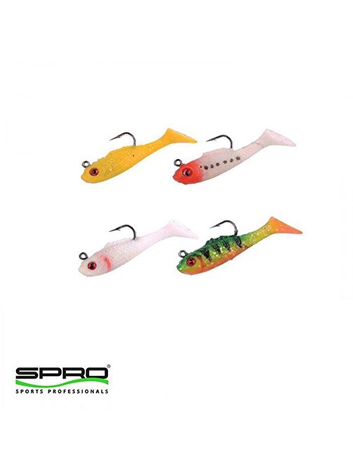 Spro Troutmaster Shad 4 cm 2G Lrf Silikon Yem Seti