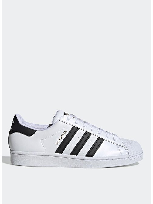 adidas Beyaz - Siyah Kadın Lifestyle Ayakkabı EG4958 SUPERSTAR 5