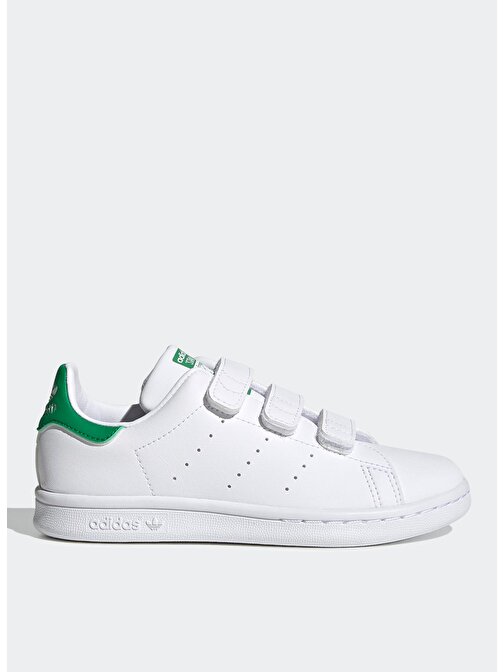 Adidas Beyaz - Yeşil Erkek Çocuk Yürüyüş Ayakkabısı Fx7534 Stan Smıth Cf C 28
