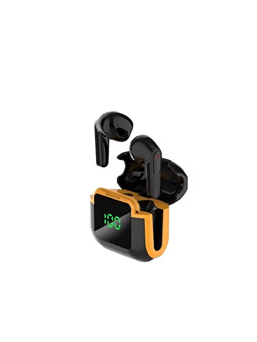 Serreha E50 Mipods Kablosuz Silikonlu Kulak İçi Bluetooth Kulaklık Siyah