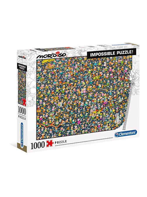 Clementoni Mordillo Impossible Puzzle 1000 Parça
