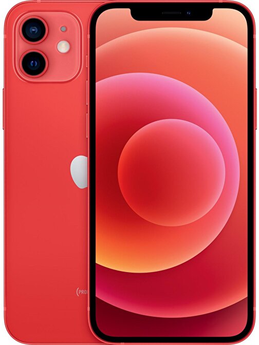 Apple iPhone 12 256 GB Hafıza 4 GB Ram 6.1 inç 12 MP Çift Hatlı iOS Akıllı Cep Telefonu Kırmızı