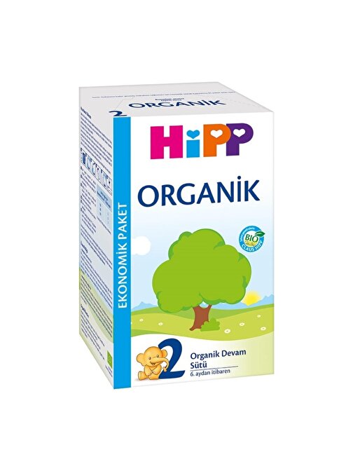 Hipp 2 Organik 600 gr Bebek Devam Sütü