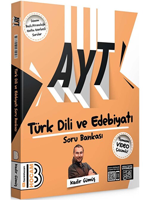 Benim Hocam 2024 Ayt Türk Dili Ve Edebiyatı Tamamı Video Çözümlü Soru Bankası
