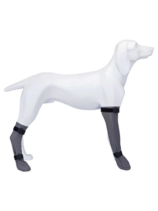 Trixie Köpek Çorabı Su Geçirmez 1 Adet Xl 12Cm 45Cm Gri