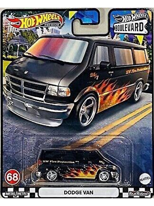 Hot Wheels Hot Wheels Premium Dodge Van Boulevard 1:64