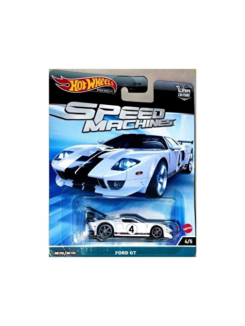 Hot Wheels Hot Wheels Premium Ford GT Speed Machines 1:64