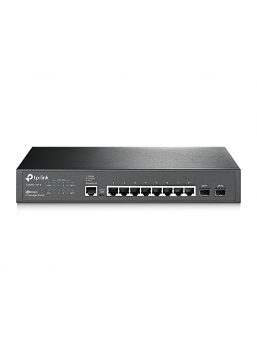 Tp-Link Tl-Sg3210 8 Port 2 Port Gigabit Sfp Yönetilebilir Metal Kasa Kablolu Switch