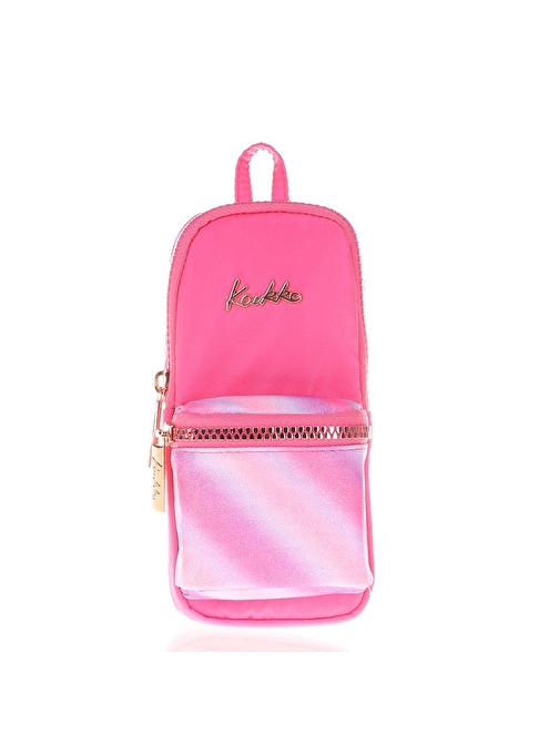 Kaukko K2509 Magic Gloss Junior Bag Kalem Çantası Pembe