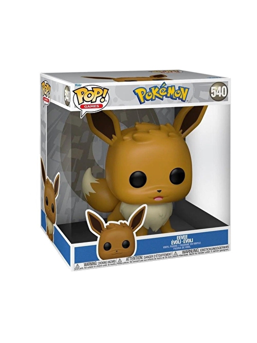 Funko Funko POP Deluxe Figür - Animation; Pokemon - 10'' Eevee