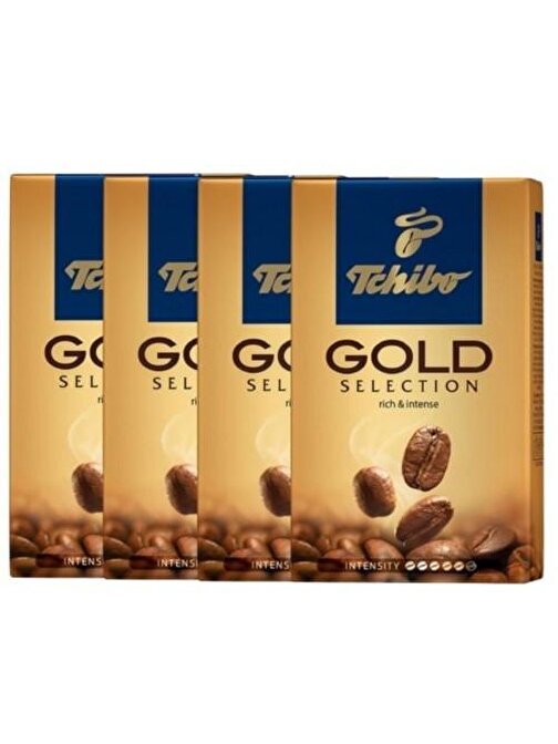Tchibo Gold Selection Öğütülmüş Filtre Kahve 250 gr x 4 Adet