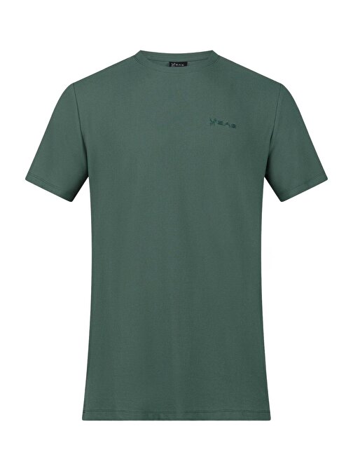 2As Kalei Sıfır Yaka Outdoor T-Shirt Yeşil S