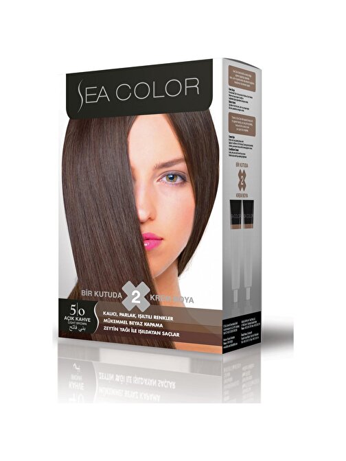 SEA COLOR 5.0 KİT BOYA AÇIK KAHVE