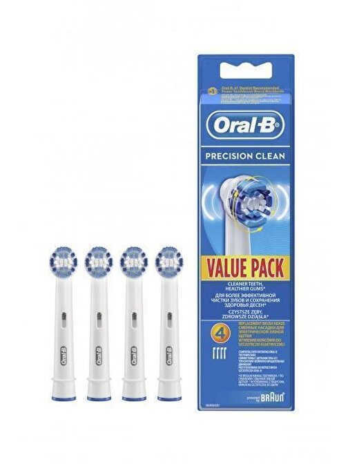 Oral-B Precision Clean Yedek Başlık 4'lü