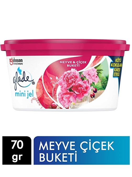 Glade Mini Jel Oda Kokusu Meyve Çiçek Buk 70 gr