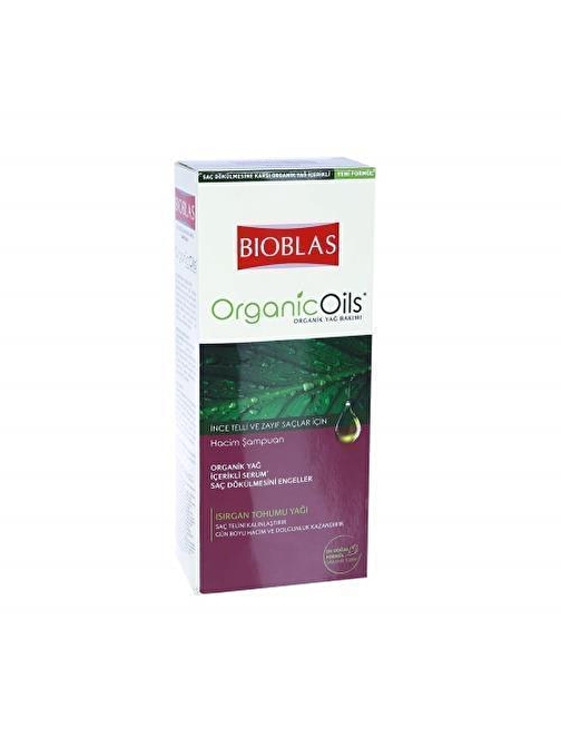 Bioblas Organic Oils Isırgan Yağlı Şampuan 360 ml