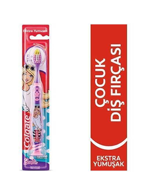 Colgate Barbıe Spider 5 + Yaş Çocuk Diş Fırçası