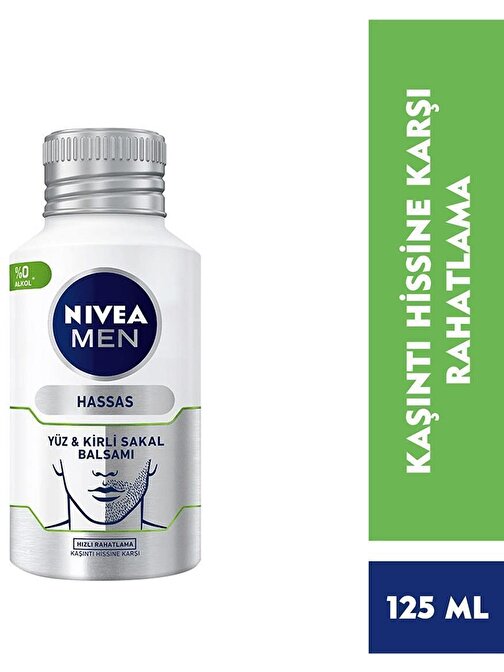 Nivea Men Hassas Yüz Kirli Sakal Balsamı 125 ml