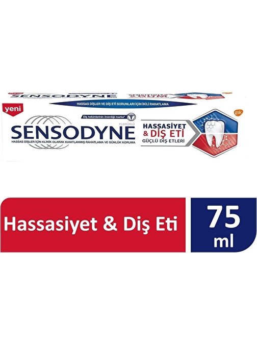 Sensodyne Hassasiyet Diş Eti Diş Macunu 75 ml