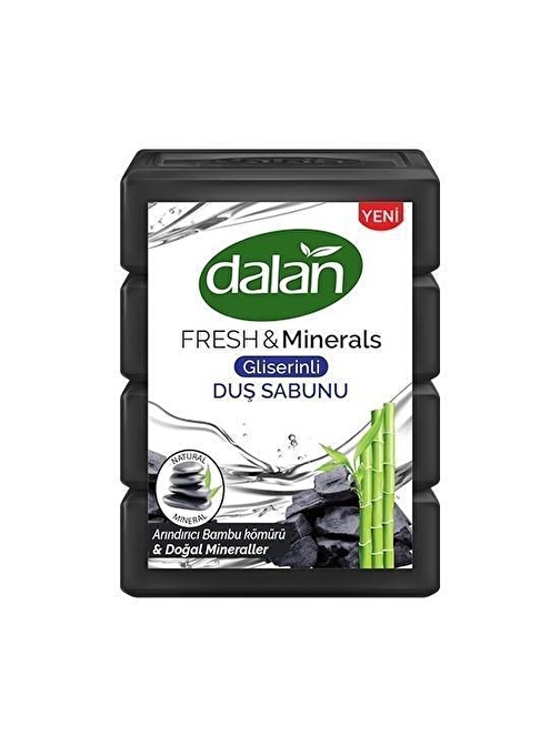 Dalan Fresh Minerals Bambu Kömürü Kalıp Sabun 150 x 4 gr