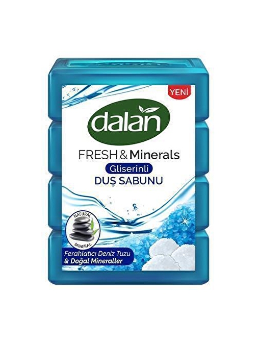 Dalan Fresh Minerals Deniz Tuzu Mineral Kalıp Sabun 150 x 4 gr