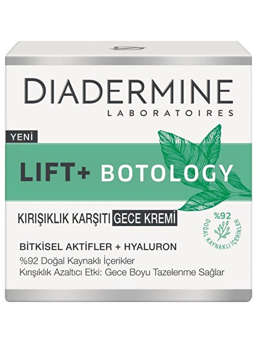 Diadermine Lıft Botology Kırışıklık Karşıtı Gece Kremi 50 ml