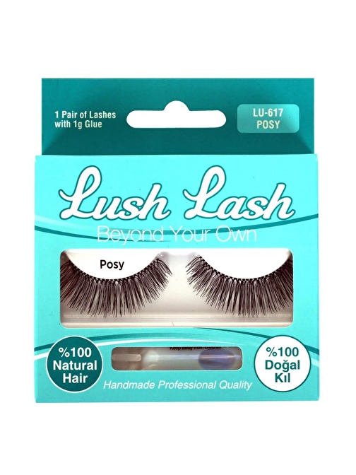 Lush Lash %100 Doğal Kıl Posy Takma Kirpik Lu-617