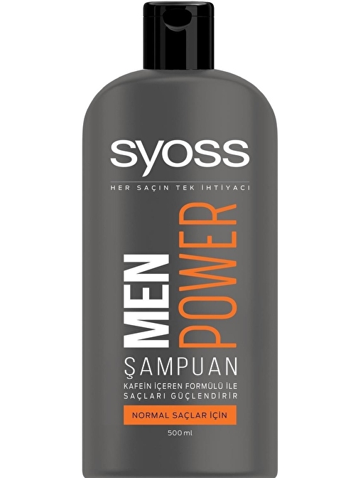 Syoss Şampuan Power Erkek 500 ml