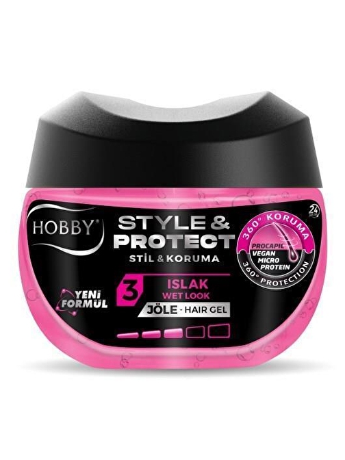 Hobby Saç Jölesi Style Protect Islak Görünüm 250 ml