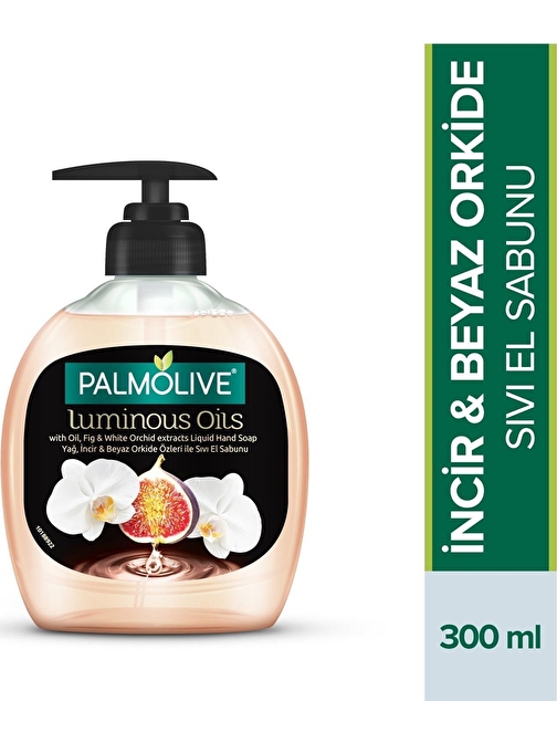 Palmolive Luminous Oils İncir Beyaz Orkide Yağı Özlü Sıvı Sabun 300 ml