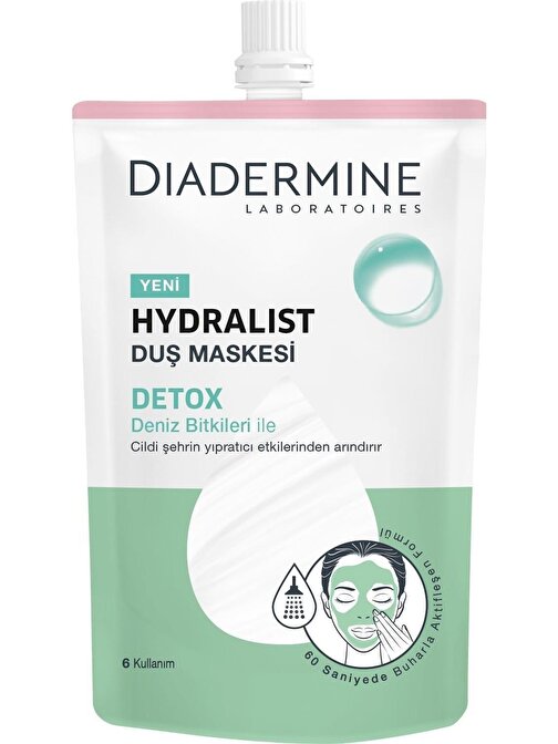 Diadermine Detoks Etkisi Hydralıst Duş Detox Maskesi 6 Kullanım 50 ml