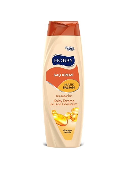 Hobby Saç Kremi Klasik Balsam Kolay Tarama 600 ml