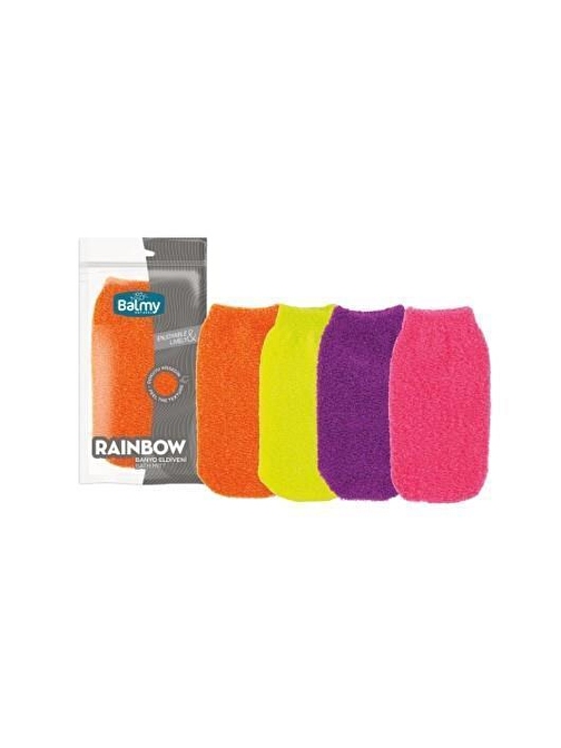 Balmy Naturel Raınbow Banyo Eldiveni