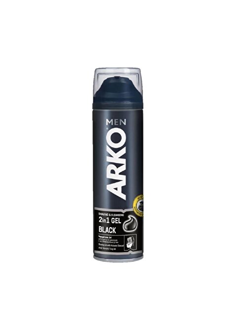 Arko Men Black Aktif Kömürlü Tıraş Jeli 200 ml