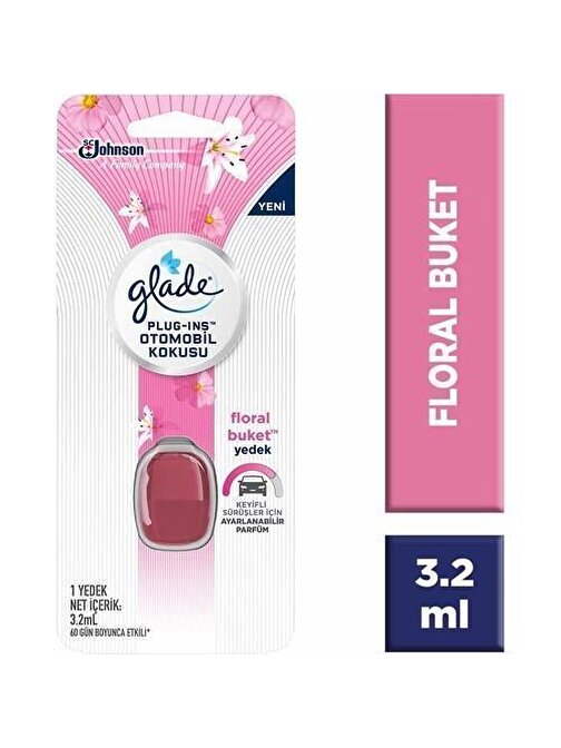 Glade Plug Ins Otomobil Kokusu Yedek Floral Buket 3.2 ml