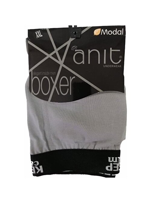 Anıt 1266 Modal Erkek Boxer Gri Beden XL