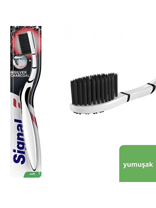 Signal Silver Charcoal Soft Diş Fırçası
