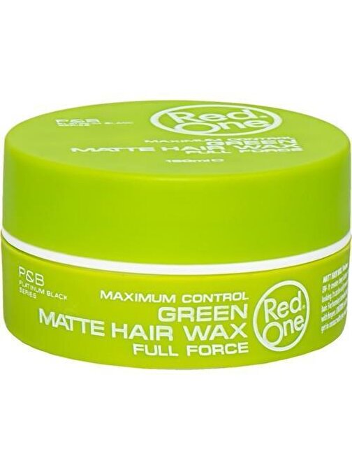 Red One Şekillendirici Matte Wax Green 150 ml