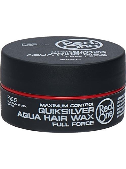 Red One Şekillendirici Aqua Wax Quıksılver 150 ml