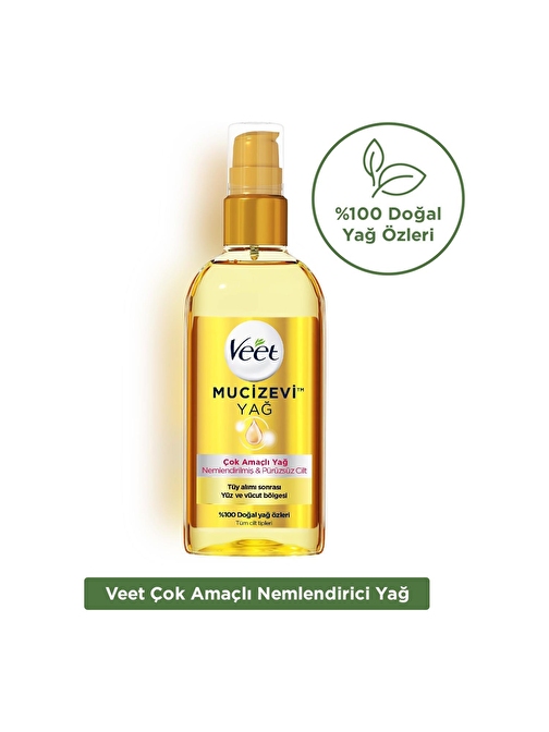 Veet Mucizevi Yağ Çok Amaçlı Yüz Ve Vücut Bölgesi Yağı 100 ml