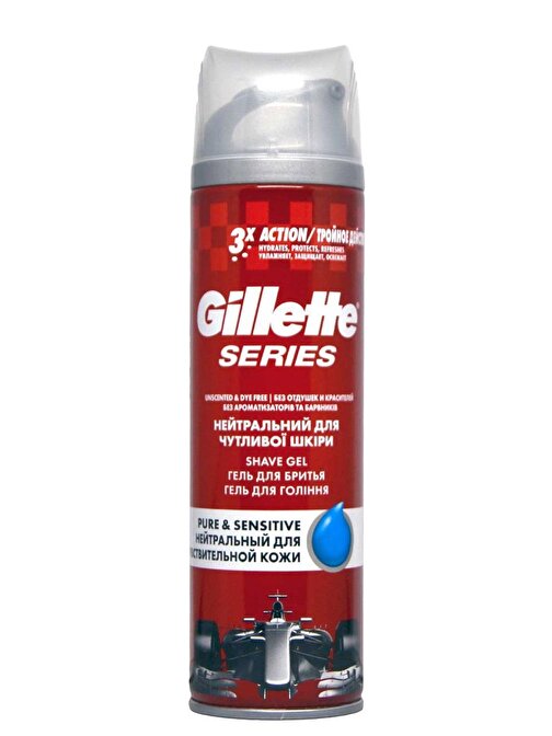 Gillette Pure Sensıtıve Hassas Ciltler İçin Tıraş Jeli 200 ml