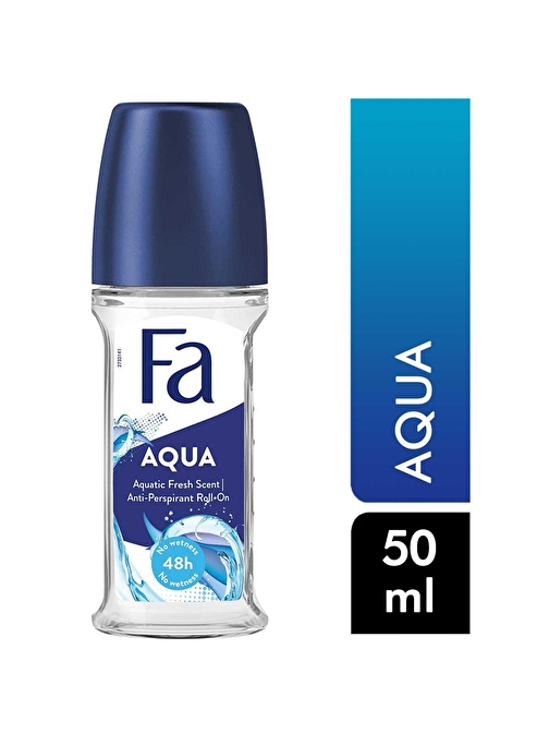 Fa Roll On Aqua Bayan 50 Ml Yeni